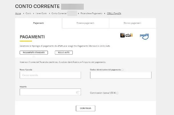 Come pagare una multa online home banking