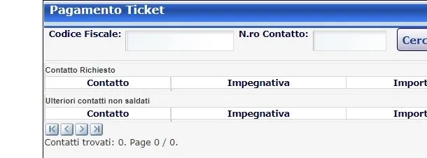 pagare ticket online Campania