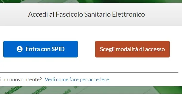 pagare ticket online Fascicolo Sanitario Elettronico